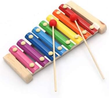 Ahşap Selefon 8 Nota 8 Ton 8 Tuşlu Ahşap Selefon - Oyuncak Ahşap Selefon Oyun