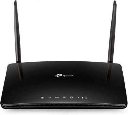 Archer MR600, 4G+ Cat6 AC1200 Mbps Wireless Dual-Band Gigabit Router, 4G/3G SIM Yuvası, MU-MIMO Teknolojisi, Yapılandırma Gerektirmez, Konuk Ağı ve Ebeveyn Kontrolü Desteği