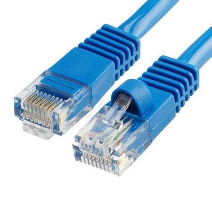 Lunatic Cat610M Cat6 Rj45 Lan Kablosu UÇLARI FABRİKASYON TAKILI Bilgisayar Modem Mavi İnternet Ethernet Kablosu (10 Metre Cat6 İnternet Ethernet Rj45 Lan Kablosu)