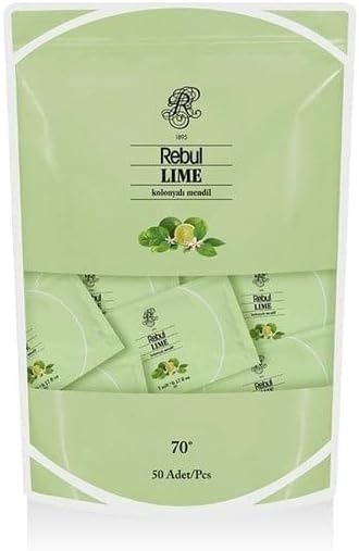 Lime Kolonyalı Mendil 50'li