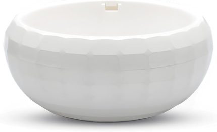 Aranjman Saksı Dekoratif Parlak Plastik Hazneli Arajman Saksısı