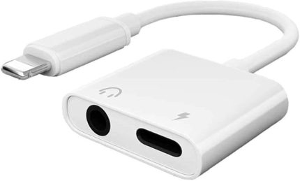 4420 Lightning 3.5mm Kulaklık Şarj Çevirici Dönüştürücü Çoklayıcı, Iphone 7-8 -11 Max Plus