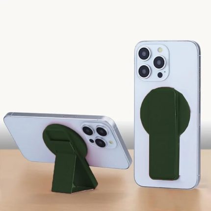 Manyetik Telefon Yüzük Tutucu Stand iPhone 16/15/14/13/12 Serisi Tüm MagSafe ile uyumlu Destekli Cihazlarla Uyumlu Telefon Stand Özelliği manyetik cep telefonu yüzük tutucu (Koyu Yeşil)