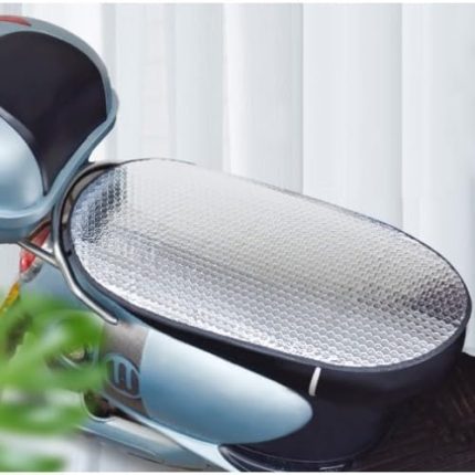 Motosiklet Sele Güneşliği, Su Geçirmez Sele Koruyucu, Güneş Işınlarına ve Yağmura Karşı Dayanıklı, Evrensel Uyumlu Motosiklet Koltuk Kılıfı 60x35 cm