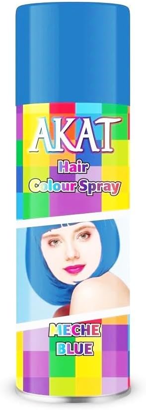Gardi Renkli Saç Spreyi Geçici Boya 150 ml Mavi