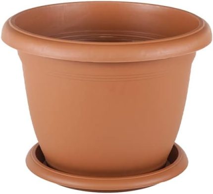 V506 Villa Saksı Set No: 6 5 Litre, 25 Cm, Kiremit
