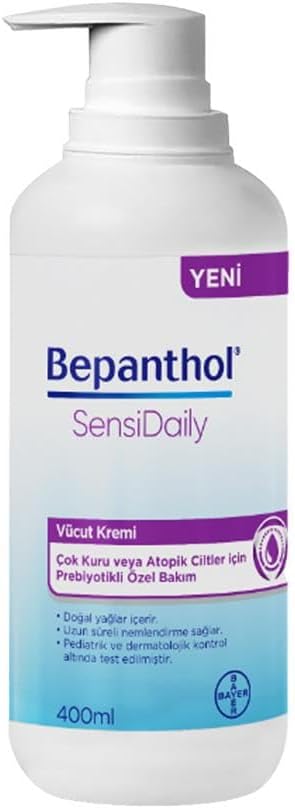 SensiDaily Pompalı 400 ml Vücut Kremi