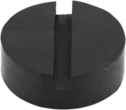 Kaldırma Pedi, Kauçuk Siyah Araba Evrensel Oluklu Çerçeve Ray Zemin Kriko Pedleri Kriko Lastik Pedi Adaptörü Siyah