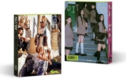 NewJeans - OMG [Message Card ver.] 1. Tekli Albüm+Mağaza Hediyesi (MINJI ver.)
