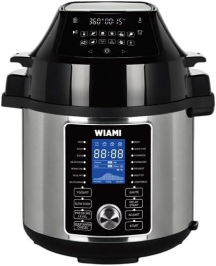 Düdüklü Tencere Ve Airfryer Özellikli Akıllı Pişirici