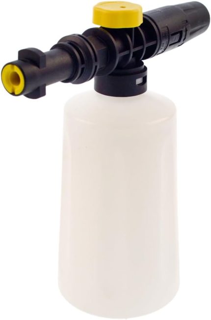 K Serisi Basınçlı Yıkama Makinesi Köpük Aparatı (Sprey Şişe), Karcher ile uyumlu