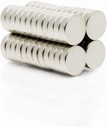 Adet 10x3 mm Yuvarlak Güçlü Neodyum Mıknatıs (Çap 10 mm Kalınlık 3 mm)