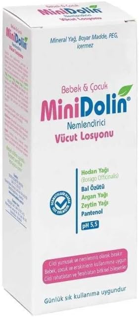 Minidolin Nemlendirici Vücut Losyonu 250 Ml
