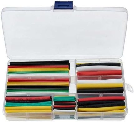 adet Isıyla Daralan Makaron Kiti Isıyla Daralan Makaron DIY Elektrik Kablosu Çeşitli boru