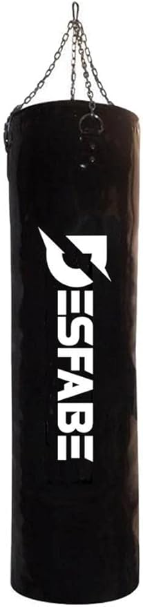Boxing Star 120x32 Cm Zincirli Boks Kum Torbası Siyah