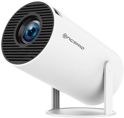 NP315Plus 4K Android11 BT5.0 Wifi6 200ANSI Lümen IOS/Android Taşınabilir Akıllı LED Projeksiyon