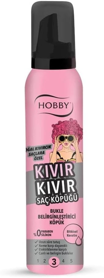 Kıvır Kıvır Saç Köpüğü 150ml