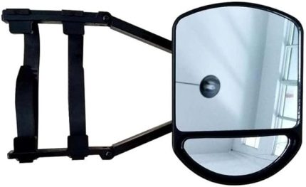 Araba Çekme Aynası Genişletilmiş Dikiz Aynası Geniş Açı Yardımcı Ayna Araba Kamyonet Karavan Römork için