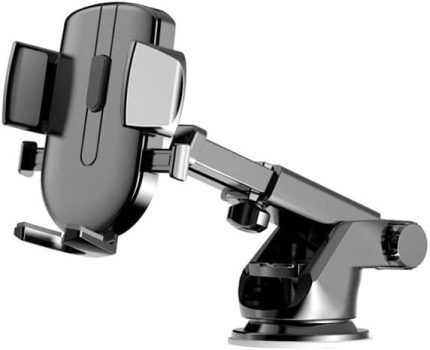 Teleskopik 360 Cep Telefonu Araba-Araç Tutucu SİYAH