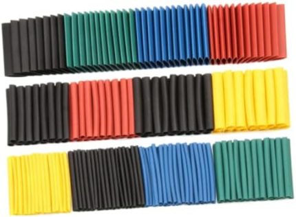140-164-530-750 Parça Heat Shrink Makaron Isıyla Daralan Kablo Tamir Seti (530 PARÇA)