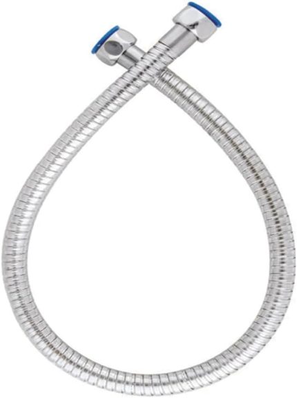1/2 1/2 Kısa Robot Tepe Duş Seti Spiral Hortumu 60cm