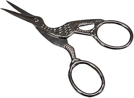 Motifli Dikiş Nakış Davet Açılış Kurdele Makası mk-dksm02 Küçük Antrasit