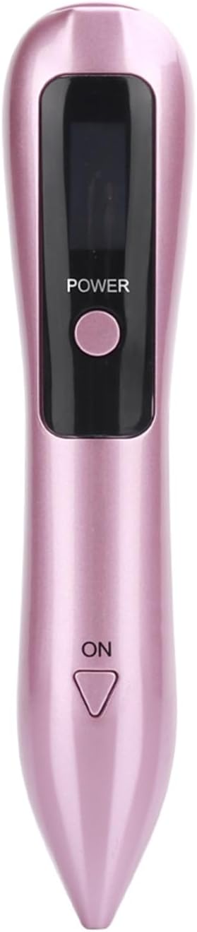 Plazma Kalem Dövme Köstebek Kaldırma Makinesi 9 Seviye LED Aydınlatma Kaldırma Koyu Leke Çıkarıcı Cilt Siğil Etiketi Dövme Temizleme Aracı,Pink