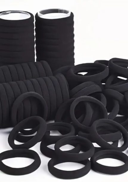 50'li Siyah Havlu Lastik Toka Seti, Kadın Çocuk Mandal Toka, Lastik Toka Seti, Toka Organizer, Toka, Kız Çocuk Toka, Toka Organizer