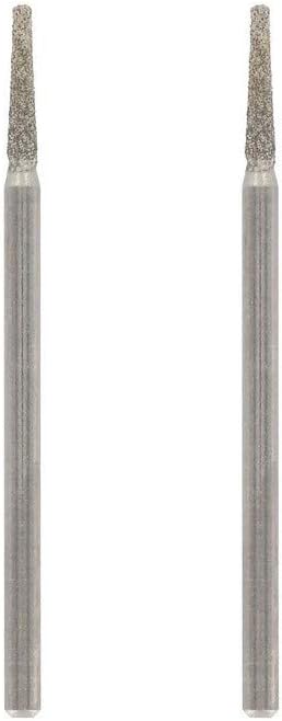 7134 Küçük Yassı Biçimli Elmas Disk Ucu, 2,0 mm, 2'li