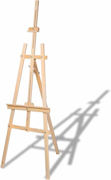 & sanat Şövale Ahşap Resim Sehpası