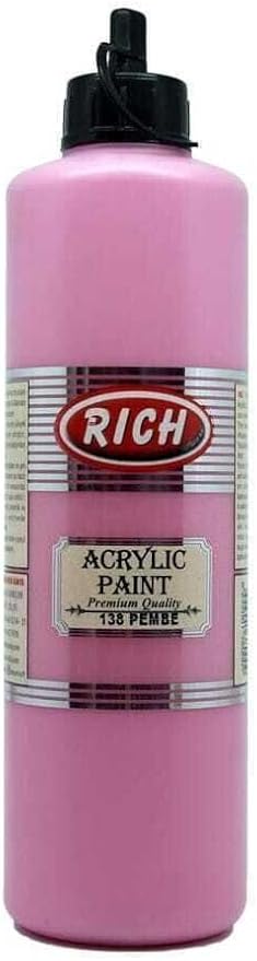 Rıch 500-138 Akrilik Boya 02344 Pembe 500 Cc