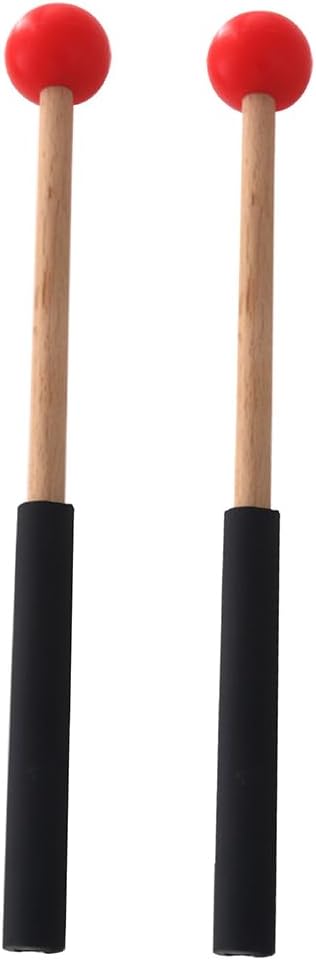 1 çift çan tokmağı, fiziksel koordinasyon için egzersiz, sert ahşap çan tokmağı, çubuk, kol gücünü artırma, ksilofon çan tokmağı seti, davul egzersizleri için uygun