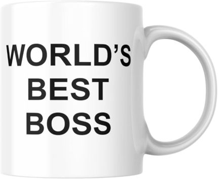 Best Boss Baskılı Kupa Bardak Hediyelik Çay Kahve Kupası Coffee Mug