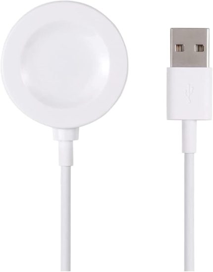 Huawei Watch GT 5 41mm / GT 5 46mm / GT 5 Pro 46mm İçin USB Manyetik Şarj Cihazı Beyaz - AL3433