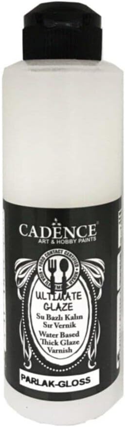 Su Bazlı Kalın Sır Vernik - ÇOK PARLAK 250ml