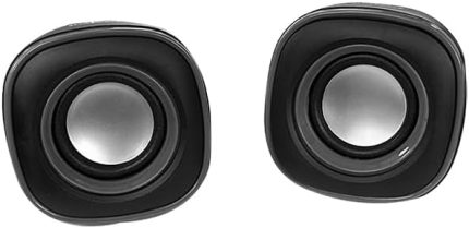 BS-10 Kablolu USB Multimedya 6W 1+1 Speaker Mini Hoparlör Siyah Pc Laptop Uyumlu