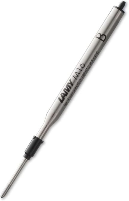 Tükenmez Kalem Refili Tekli Bold "B" Uç Siyah M16S-B