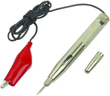 M 1130 Oto Elektrik Kontrol Kalemi Metal Gövdeli, 6/12V