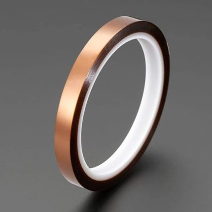 Bant 10mm x 30 Metre Yüksek Düşük Sıcaklık -73C 260C Termal Isıya Dayanıklı Güçlü Yalıtım Çizilmeye Yırtılmaya Dirençli Çözücülere Dirençli Polyimide Maskeleme Elektronik Tamir PCB SMT