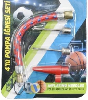 Bisiklet Top İğnesi Seti Çok Amaçlı Top Bisiklet Hava Pompası İğnesi Seti Her İş İçin Kullanılabilir