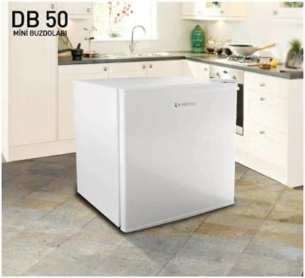 DB50 mini buzdolabı 50 lt, Beyaz