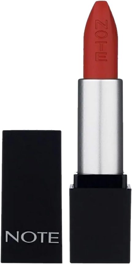 Mattever Lipstick 17 Dress Red Yarı Mat Saten Bitişli Ruj, Kızıl Kahverengi