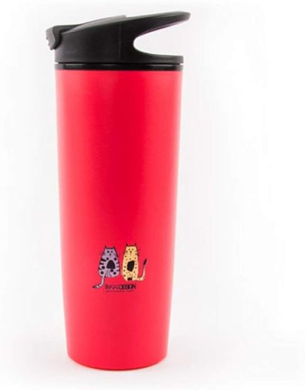 Cats Koleksiyon Kırmızı Devrilmez Mug