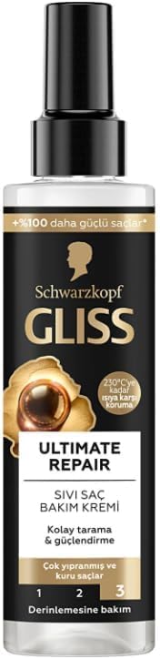 Ultimate Repair Sıvı Keratin ve Siyah İnci Özlü Saç Bakım Kremi 200 ml