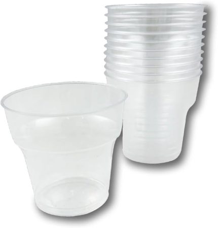 Kristal Mika Ekstra Sert Plastik Bardak 180 cc -1.kalite. 50 Adet