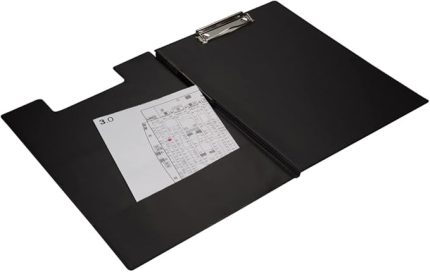 333S A4 Pvc Kapaklı Sekreter Tablası,Sekreterlik,Sekreter Bloknot,A4 Kapaklı Sekreterlik,Siyah