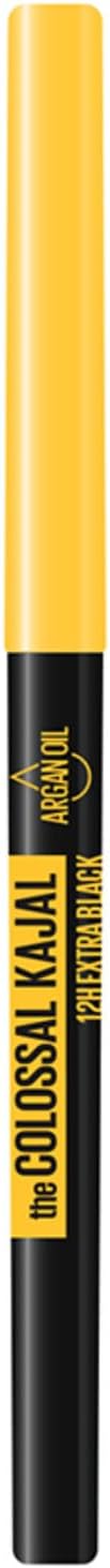 New York The Colossal Kajal Argan Yağı İçeren Ekstra Siyah Göz Kalemi 1 Paket (1 x 0.35 g)