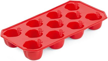 Şekil Buz Kalıbı Pratik Buzluk 11 Bölmeli Asorti Renkler