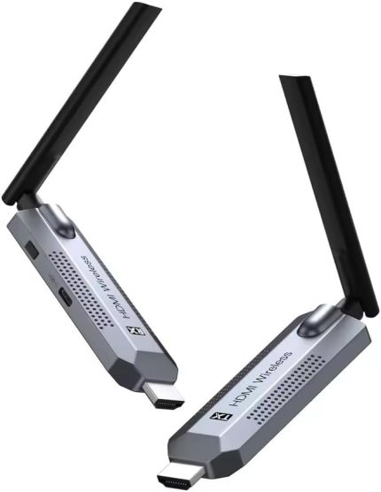 Kablosuz HDMI Verici ve Alıcı Kiti - Uydudan Projeksiyona | 150 Metre Menzil | 1080P 60Hz Notebook'dan TV'ye Görüntü Aktarımı | HD-TX-RX | Tak-Çalıştır | Çoklu Cihaz Desteği - G146 HDMI