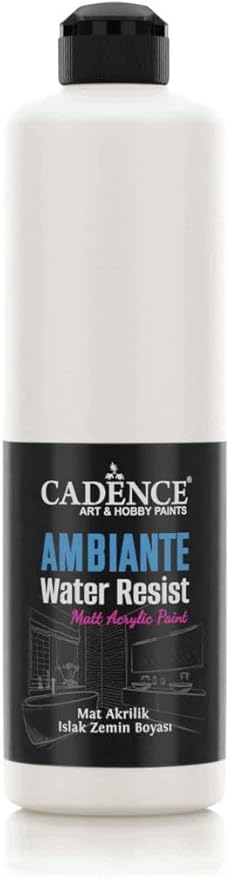 Ambiante Suya Dayanıklı Akrilik Boya AW-04 ANTİK BEYAZ 500ML + KATALİZÖR 20GR